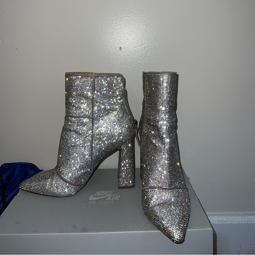 Steve Madden Rhinestone Booties